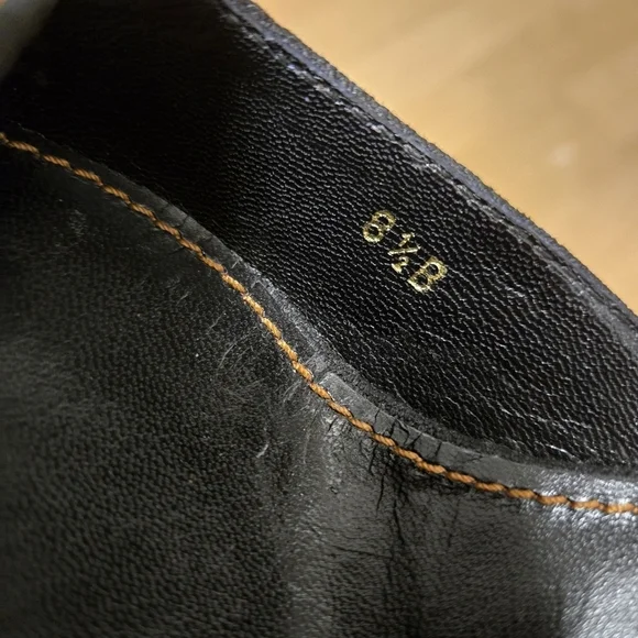 Chanel Black Quilted Fabric Mules Size 38.5 - Picture 9 of 10